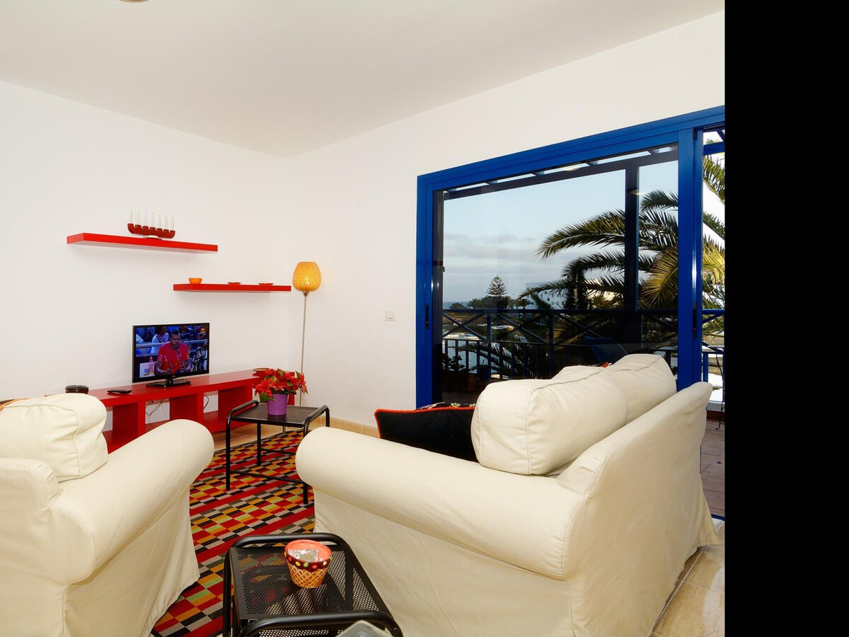 Appartement la Marina à Arrecife, vue mer et terrasse - Photo 11