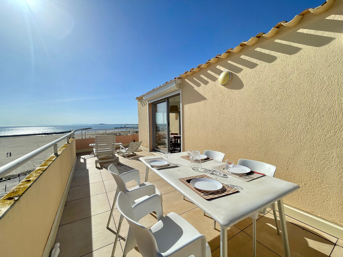 Appartement 2 pièces avec terrasse 25m² face à la plage - Photo 10