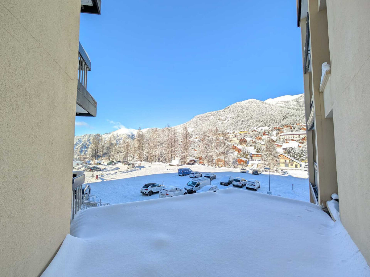 Studio 4 pers. skis aux pieds à Montgenèvre, balcon - Photo 10