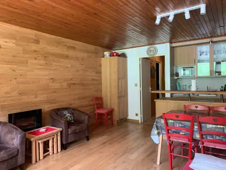 Location appartement à Pra Loup, Appartement spacieux 6 pers. avec balcon et accès direct pistes