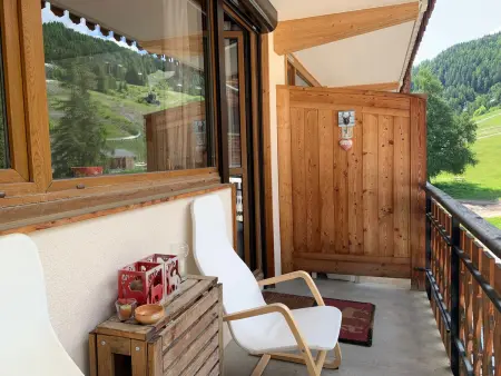 Appartement 6 pers. Pra-Loup, balcon face aux pistes : photo 11