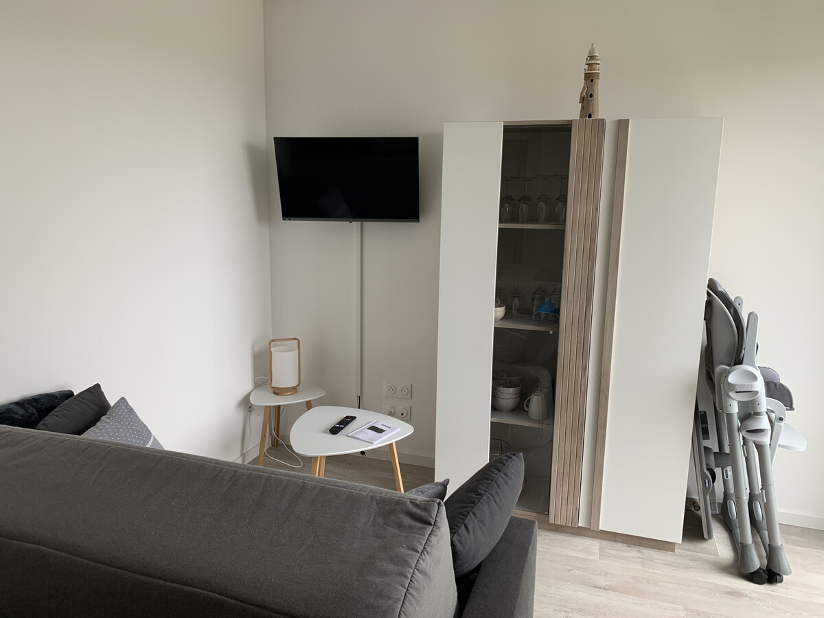 T2 cabines à 800 m de la plage, balcon et parking - Photo 5