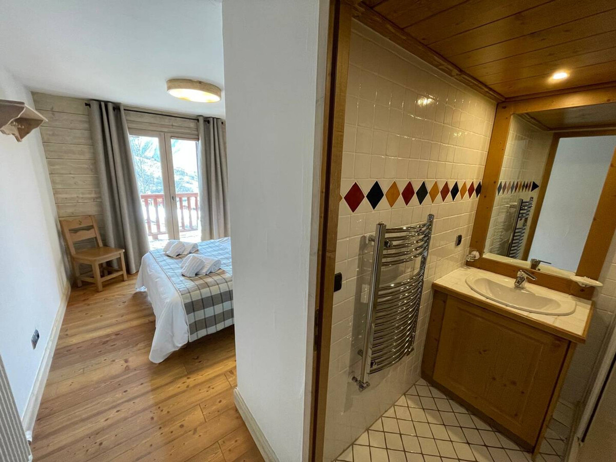 Appart 6 pers piscine spa, pied de pistes Saint-Martin - Photo 10