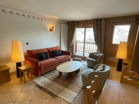 Location appartement à Saint Martin de Belleville, Appartement 6 pers avec piscine, spa et parking - Pied de pistes