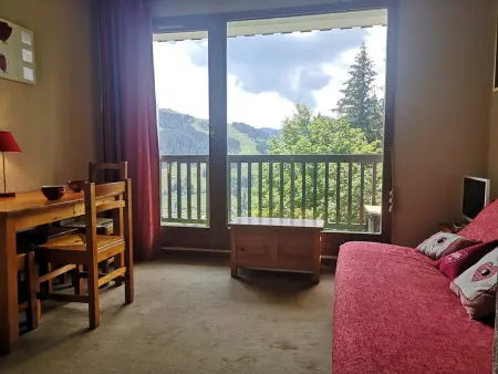 Studio 19 m² Notre-Dame-de-Bellecombe, vue Mont Rond