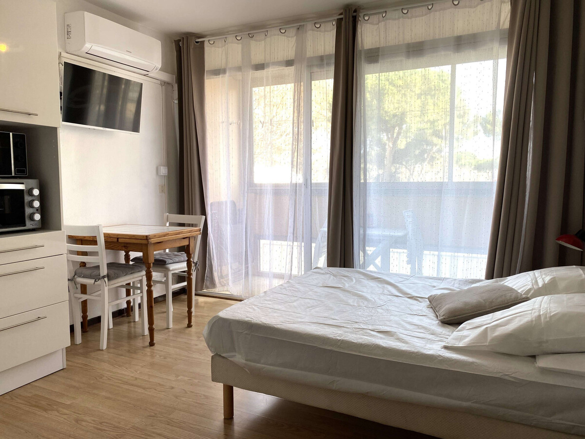 Studio climatisé avec parking et loggia à Balaruc-les-Bains - Photo 1