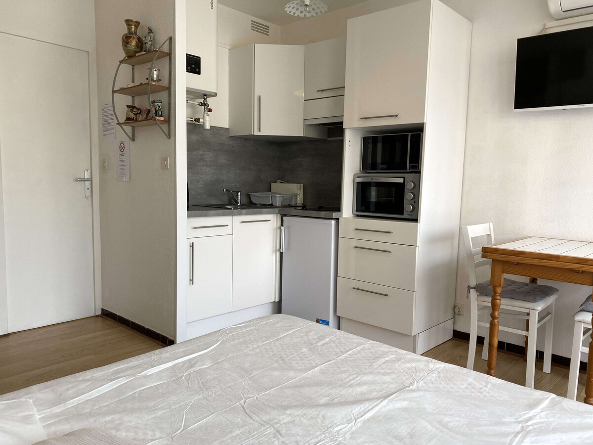 Studio climatisé avec parking et loggia à Balaruc-les-Bains - Photo 5