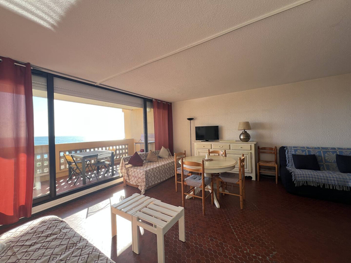T2 climatisé 4 pers. piscine, terrasse, accès plage direct - Photo 4