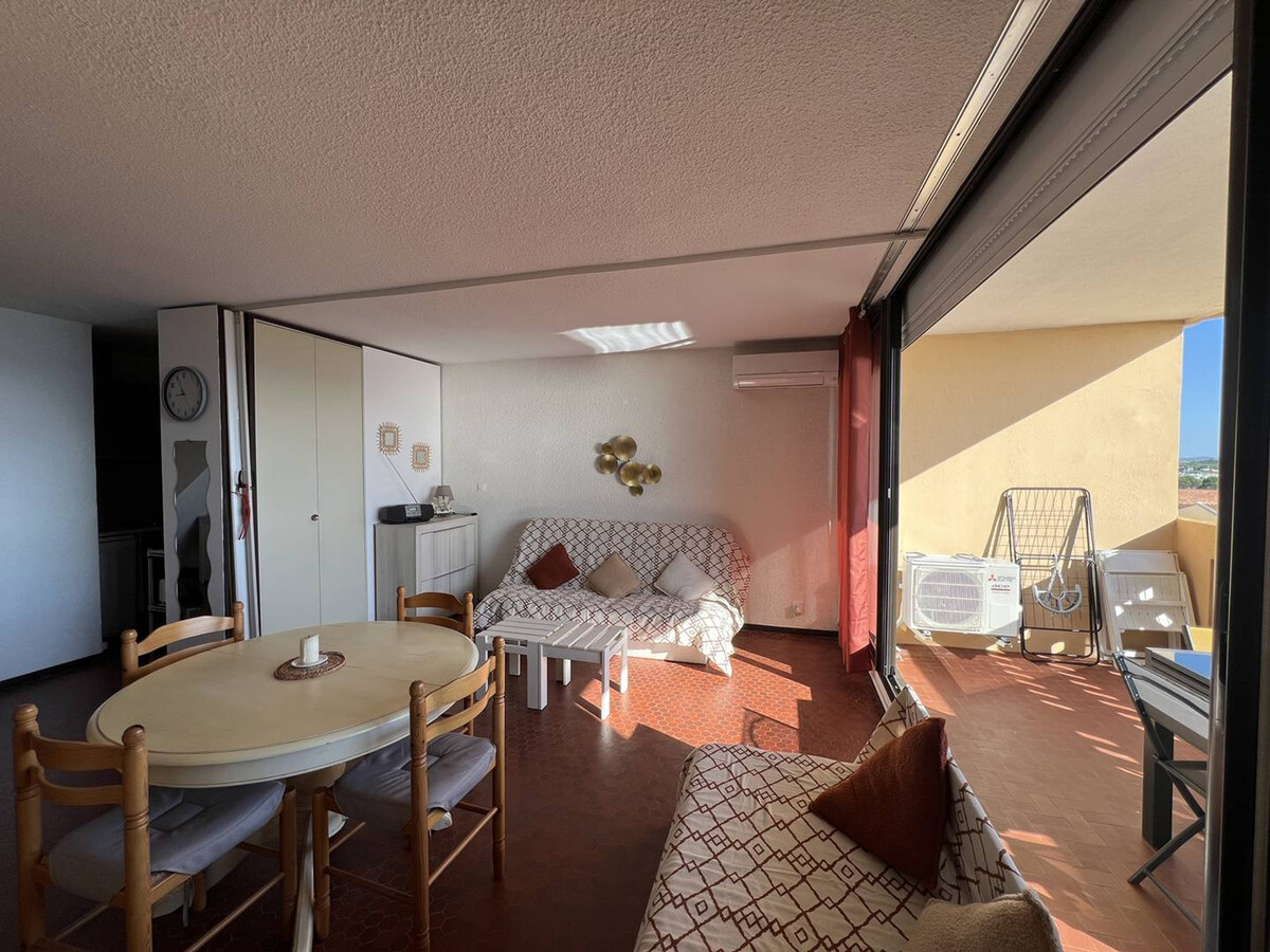T2 climatisé 4 pers. piscine, terrasse, accès plage direct - Photo 5