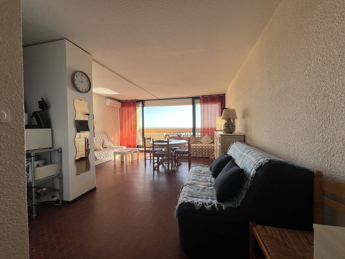 T2 climatisé 4 pers. piscine, terrasse, accès plage direct - Photo 6