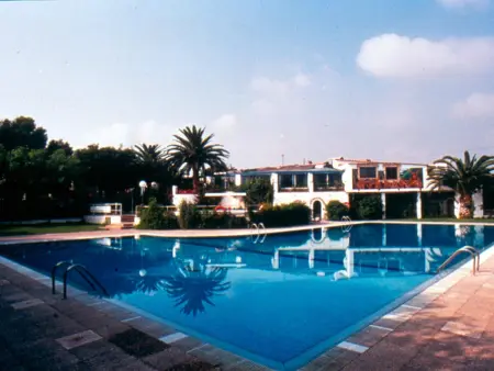 Location bungalow à Miami Platja, Bungalow en bois proche plage avec piscine, parking et animaux admis