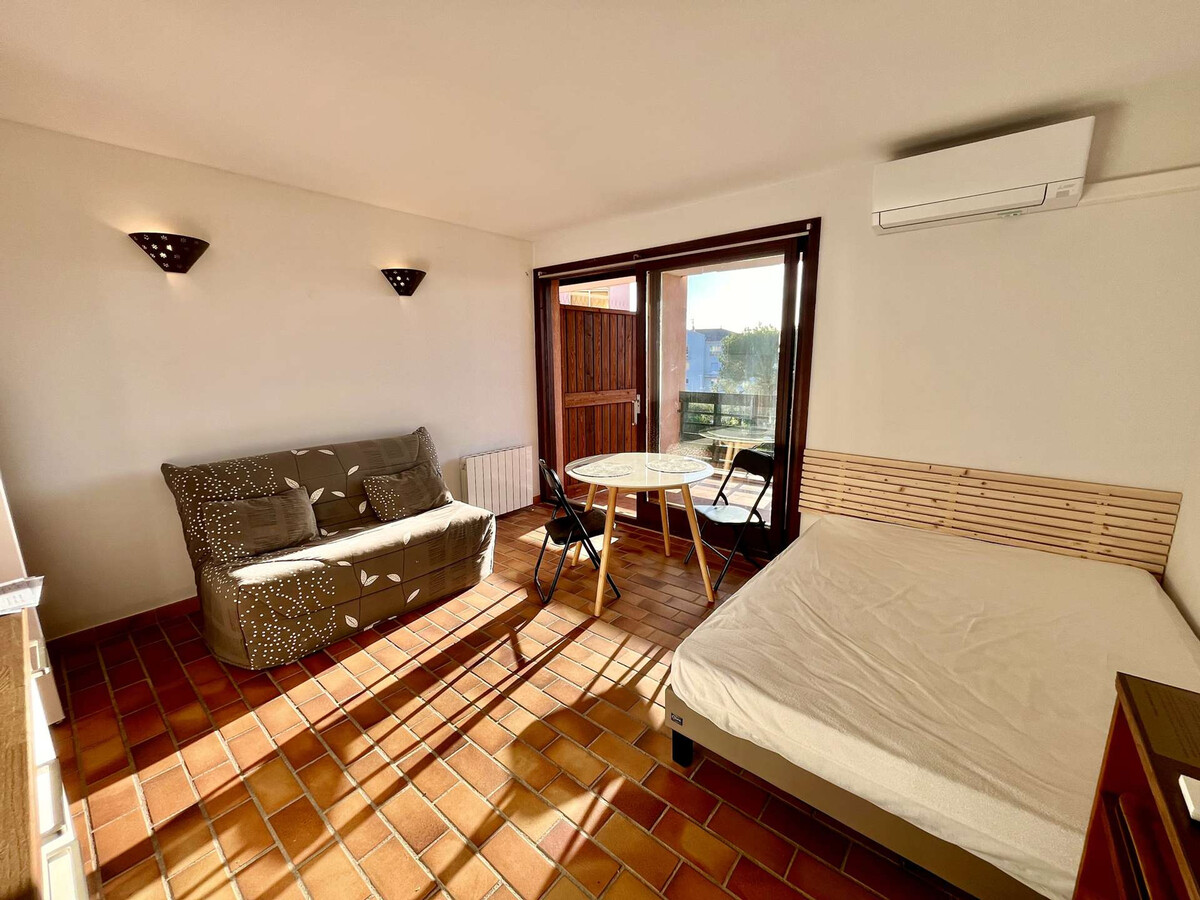 Studio climatisé 4 pers. avec piscine à Saint-Aygulf - Photo 2