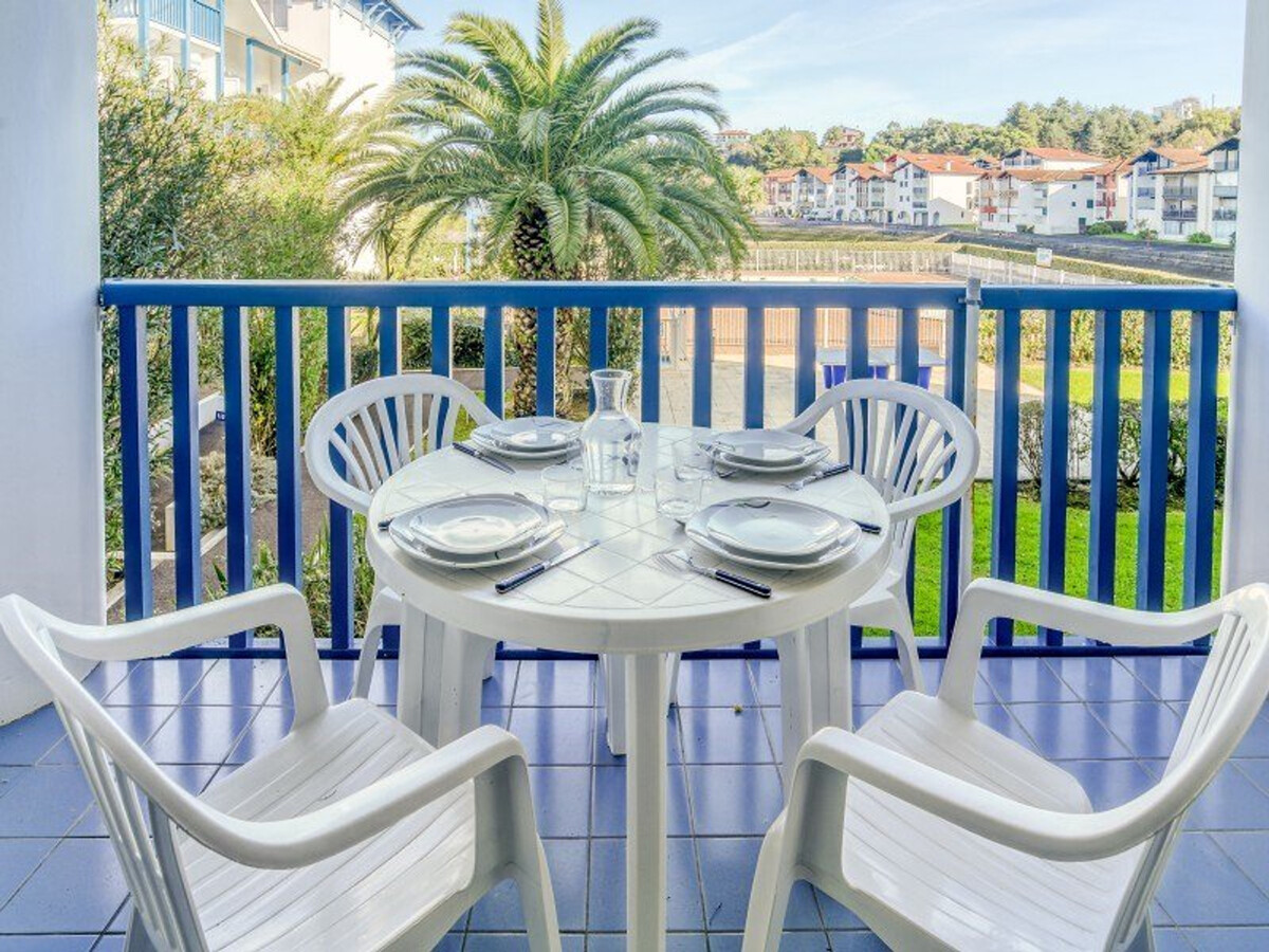 Appartement 4 pers. Urrugne, terrasse vue piscine - Photo 1