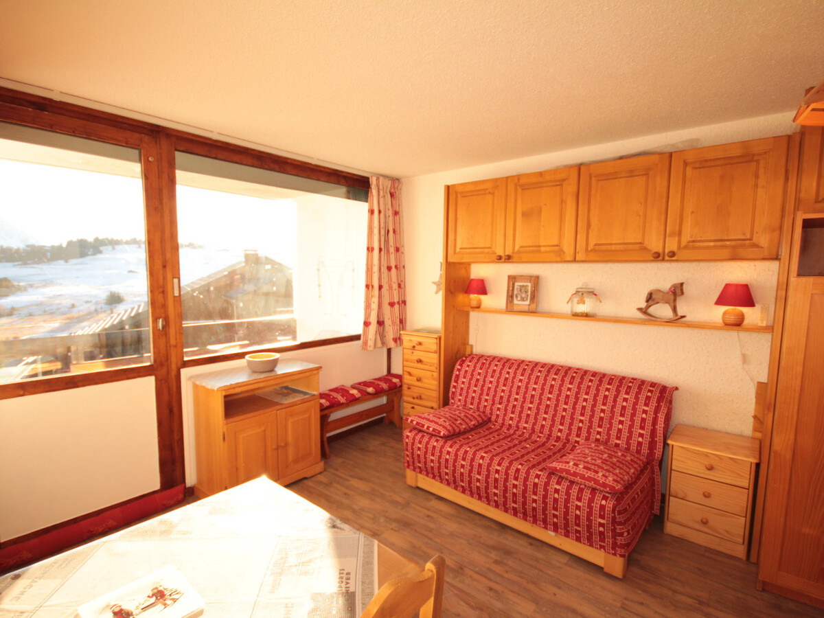 Studio 4 pers. Hauteluce, balcon sud vue pistes - Photo 5