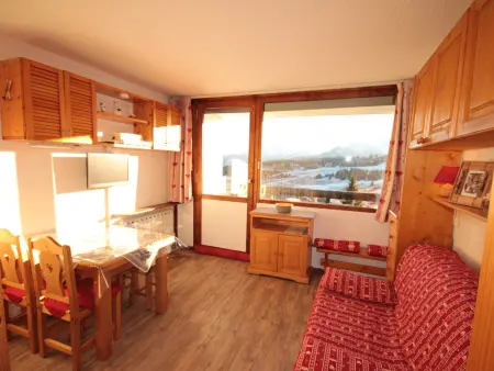 Location appartement à Hauteluce, Studio chaleureux pour 4 personnes à Hauteluce