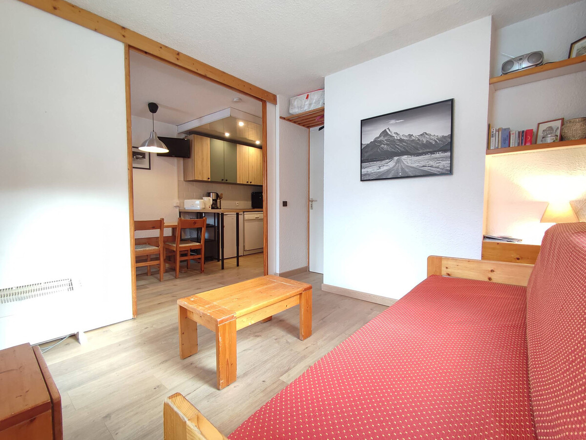 Studio 27m² balcon montagne, animaux acceptés - Photo 3