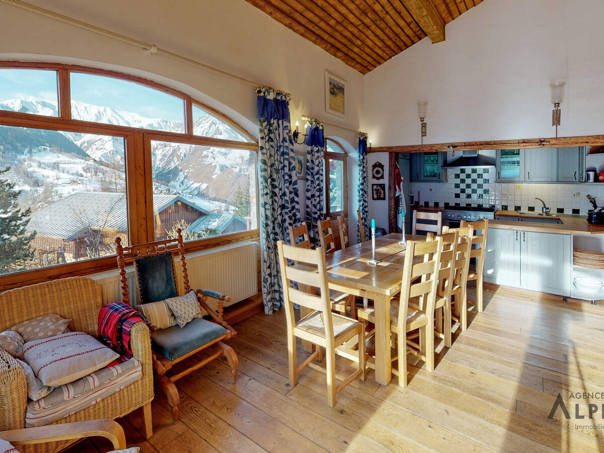 Chalet 10 pers, 5 chambres à Saint-Martin-de-Belleville - Photo 2