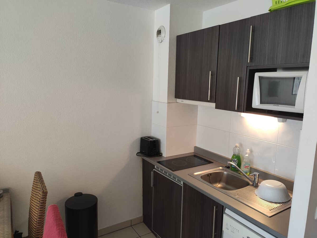 T2 climatisé terrasse 23m², piscine, parking à Argelès - Photo 3