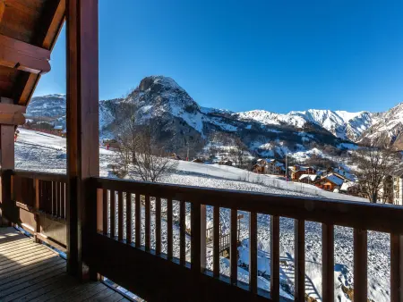 Appartement 8 pers., terrasse sud-ouest, piscine & spa : photo 15