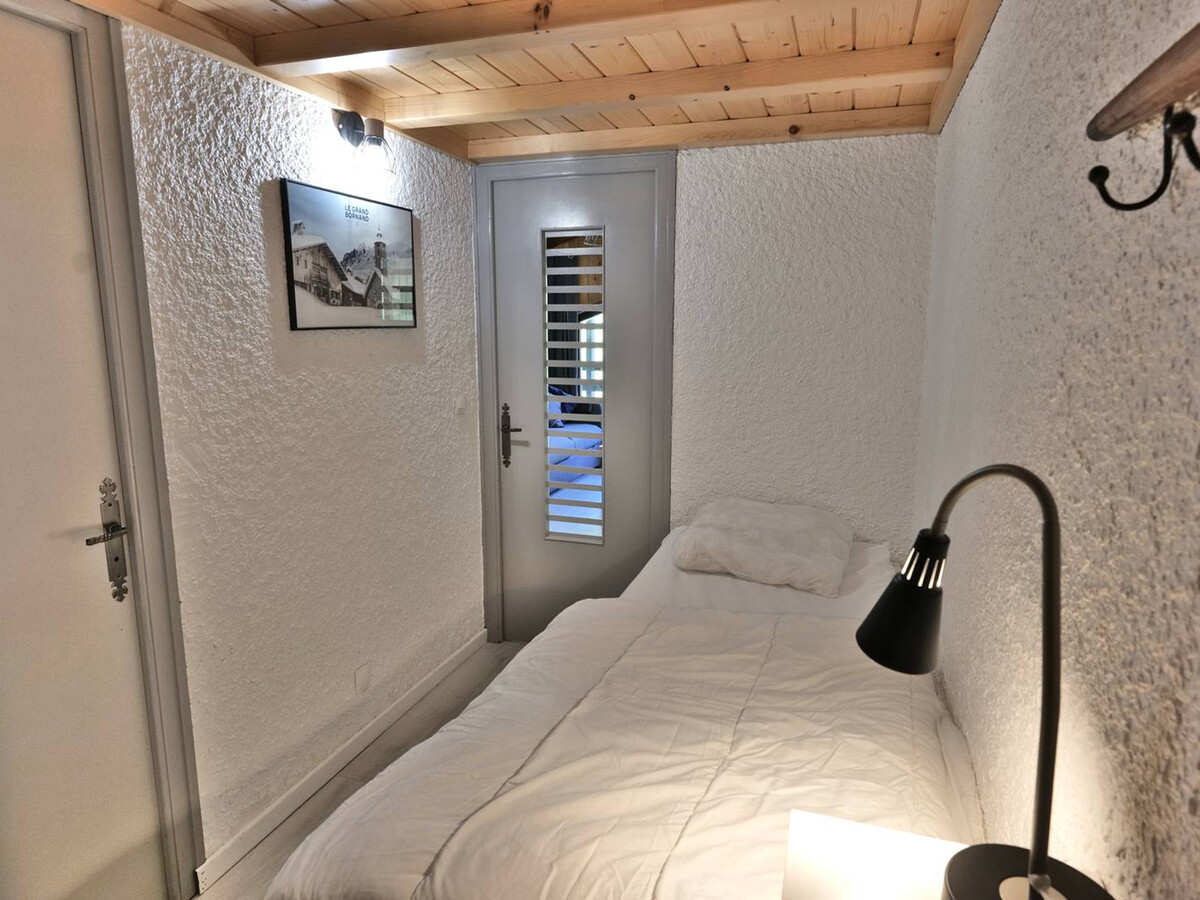 Studio mezzanine 4 couchages rénové, balcon, Grand-Bornand - Photo 17