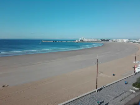 Location appartement à Les Sables d'Olonne, Studio face à la mer avec balcon, proche centre