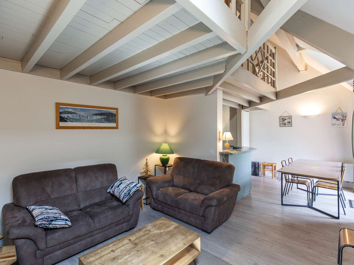 Duplex pied de pistes, 8 pers, balcon sud, parking couvert - Photo 5
