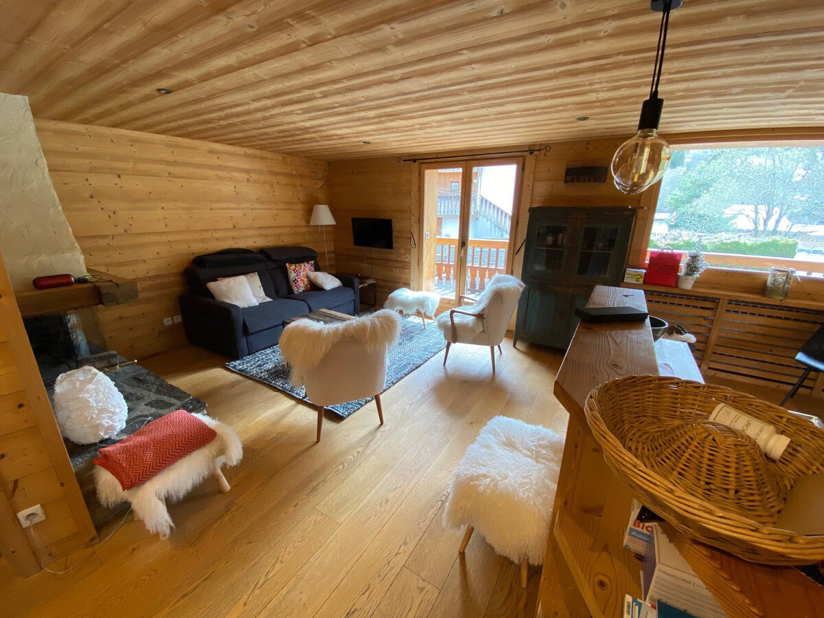 Appart 8 pers, 3 ch, terrasse et terrain de boule à La Clusaz - Photo 1