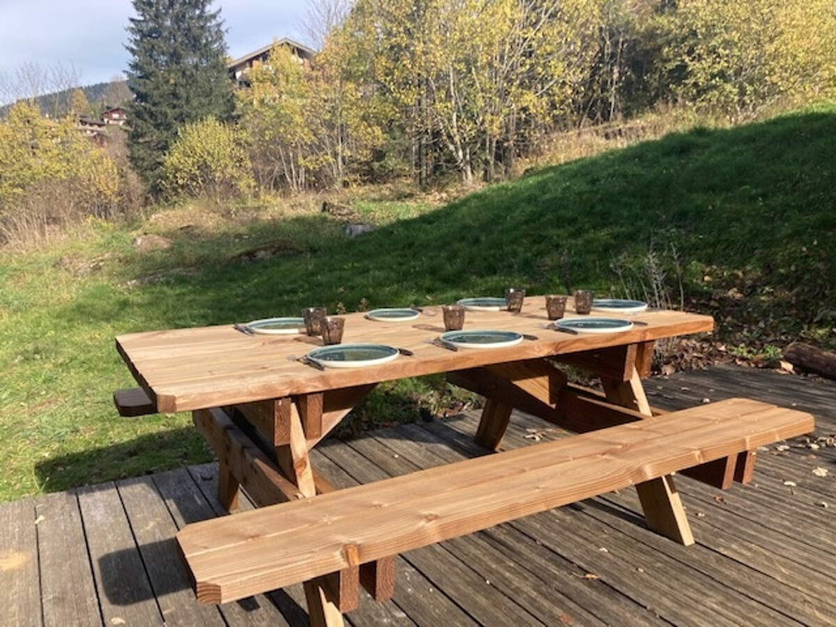 Appart 8 pers, 3 ch, terrasse et terrain de boule à La Clusaz - Photo 12