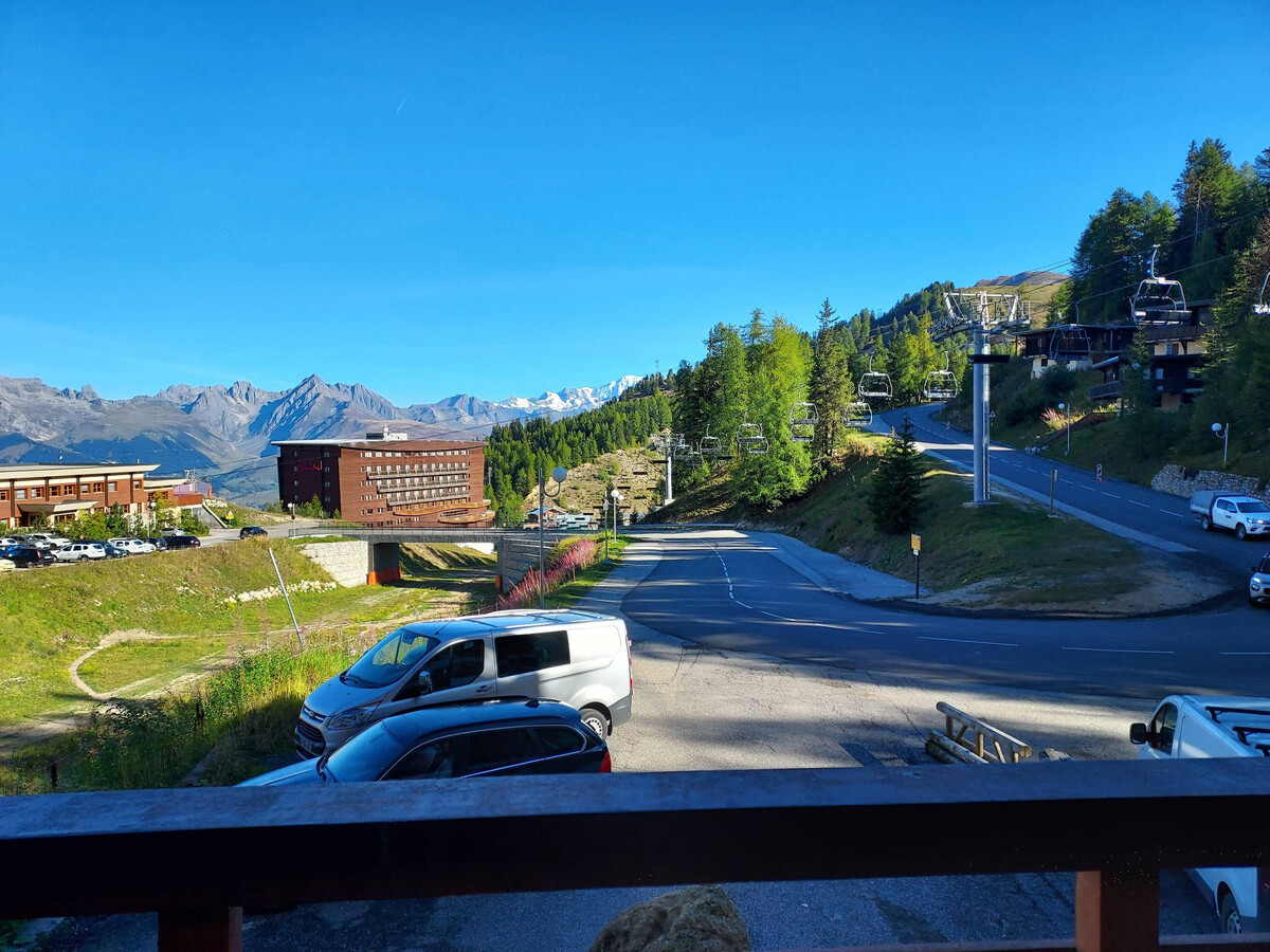 Studio Plagne Centre, vue pistes et Mont Blanc - Photo 13