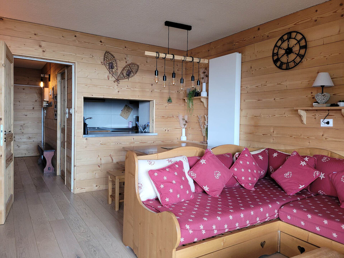 Studio 5 pers. Pra-Loup, balcon vue vallée, près pistes - Photo 2