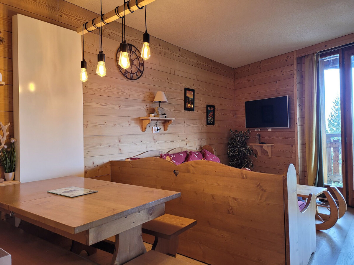 Studio 5 pers. Pra-Loup, balcon vue vallée, près pistes - Photo 7