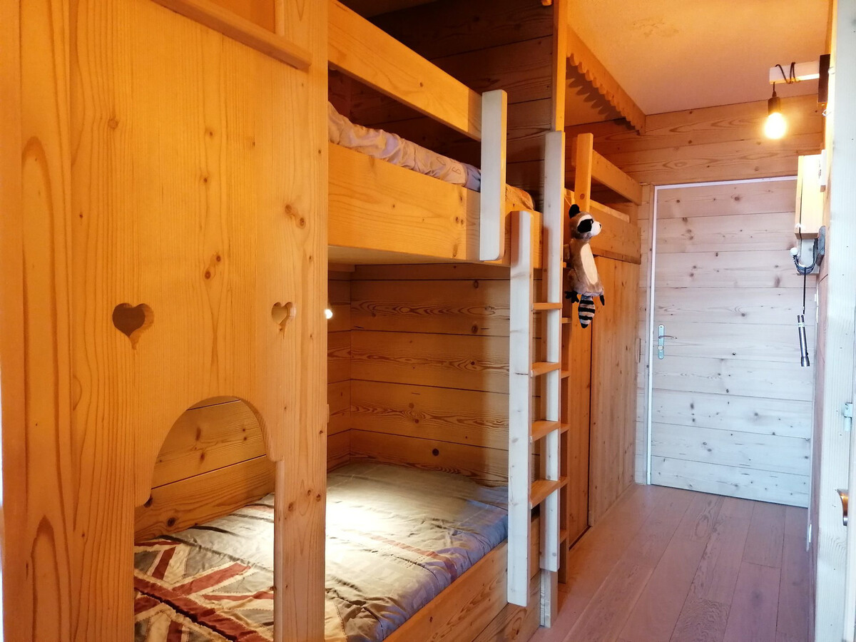 Studio 5 pers. Pra-Loup, balcon vue vallée, près pistes - Photo 10