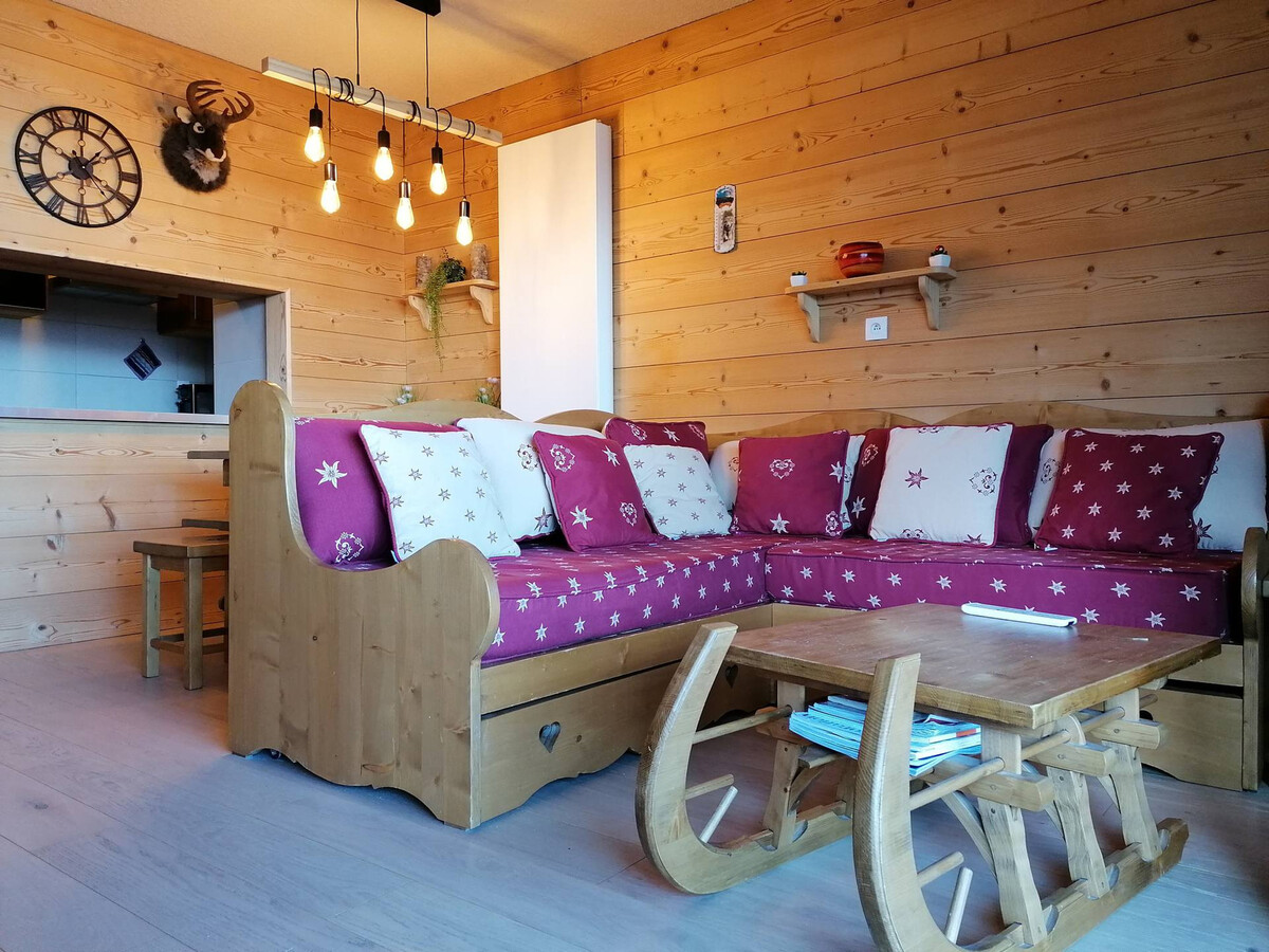 Studio 5 pers. Pra-Loup, balcon vue vallée, près pistes - Photo 13
