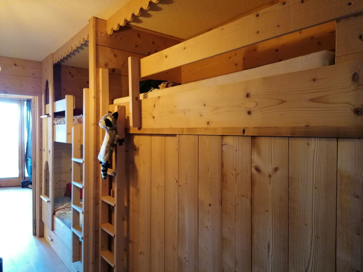 Studio 5 pers. Pra-Loup, balcon vue vallée, près pistes - Photo 14