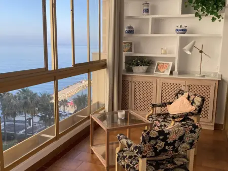 Appartement vue mer front de plage, 2 piscines à Marbella : photo 18