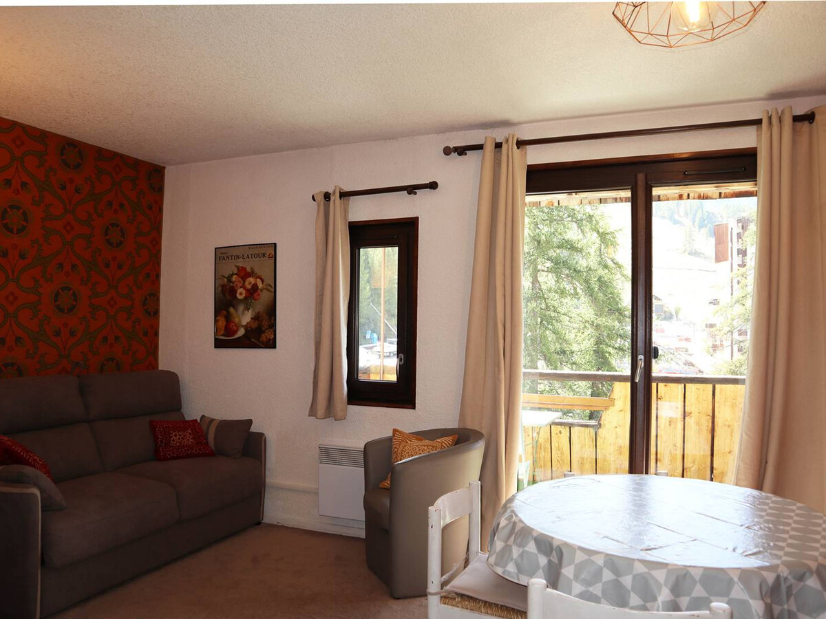 Studio 4 pers aux Orres, skis aux pieds, balcon Sud - Photo 2