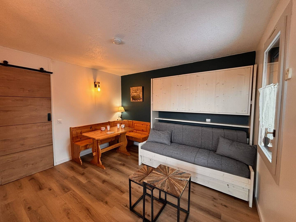 Studio 20m² La Plagne, terrasse Mont-Blanc, animaux OK - Photo 6