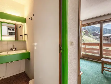 Appart 4 pers. pieds des pistes, balcon Sud, casier skis : photo 9