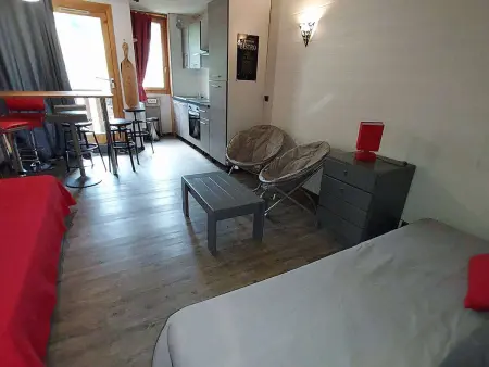 Appt 33m² skis-pieds à Valmorel, animaux admis : photo 4