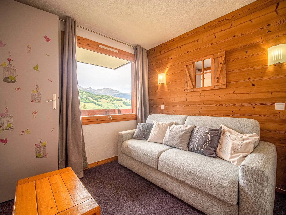 Studio 3 pers. Valmorel, 50m pistes, balcon, casier ski - Photo 2