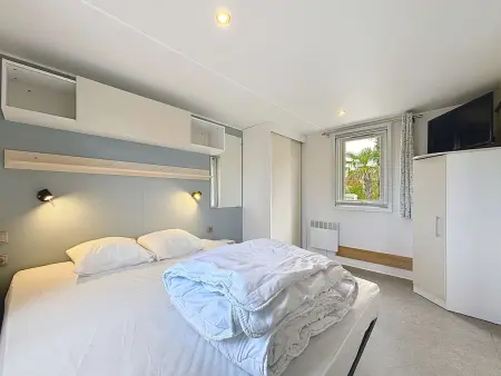 Mobil-home PMR tout confort, 200m plage, piscine, 4 pers, 2 chambres, parking, wifi, ménage inclus - Photo 5
