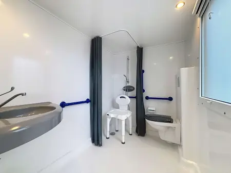 Mobil-home PMR tout confort, 200m plage, piscine, 4 pers, 2 chambres, parking, wifi, ménage inclus - Photo 8
