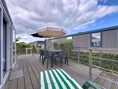 Mobil-home PMR tout confort, 200m plage, piscine, 4 pers, 2 chambres, parking, wifi, ménage inclus - Photo 9