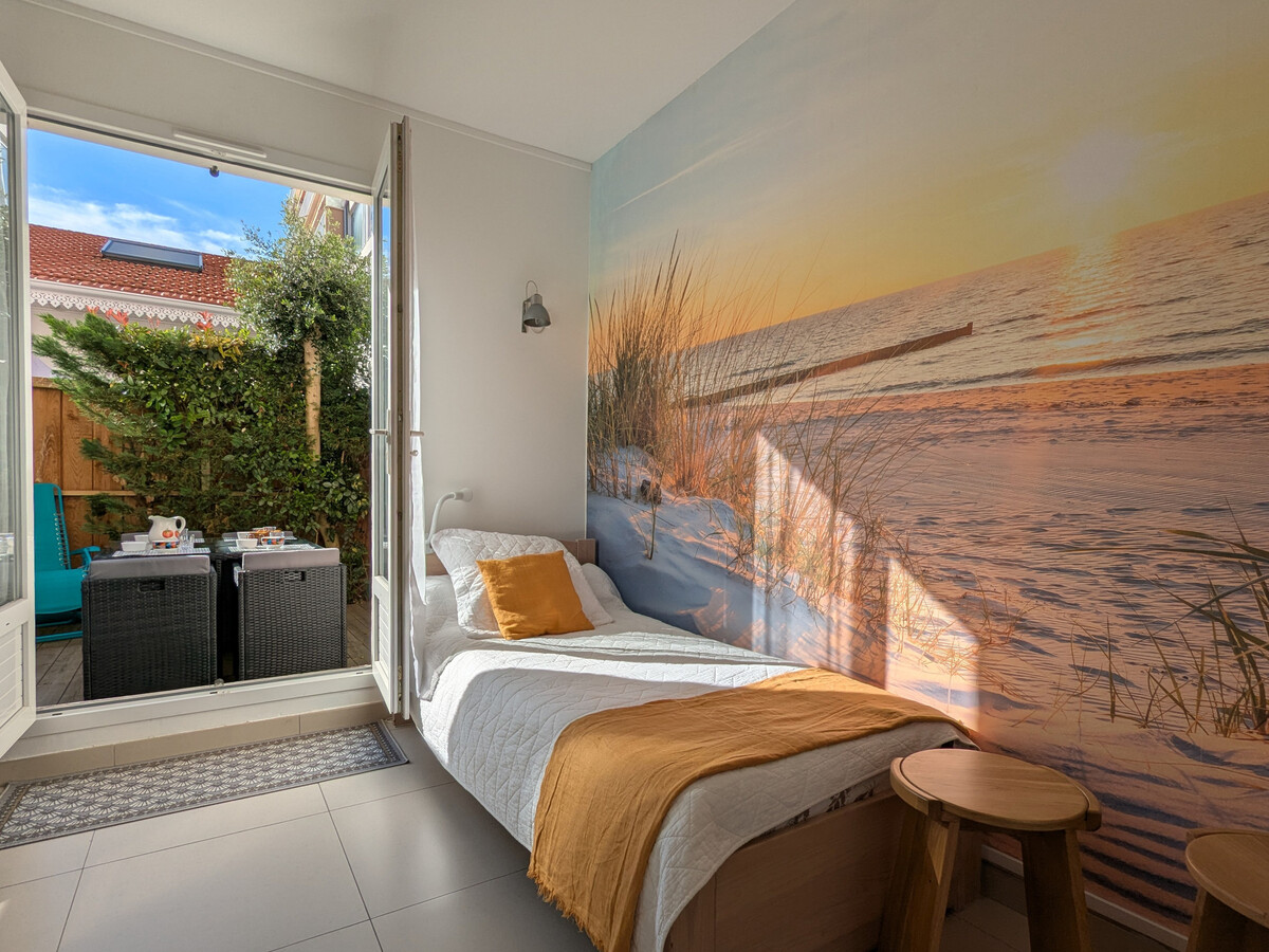 T3 Arcachon centre, 5 pers, terrasse, climatisation - Photo 12