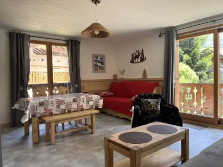 Location appartement à Pralognan la Vanoise, Charmant 2 pièces ensoleillé, balcon sud, parking, proche pistes