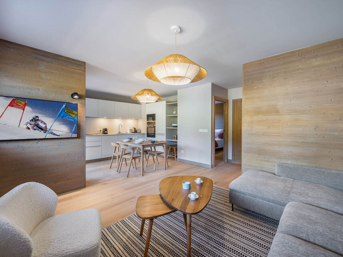 Appartement neuf Megève, piscine et vue Mont-Blanc - Photo 1