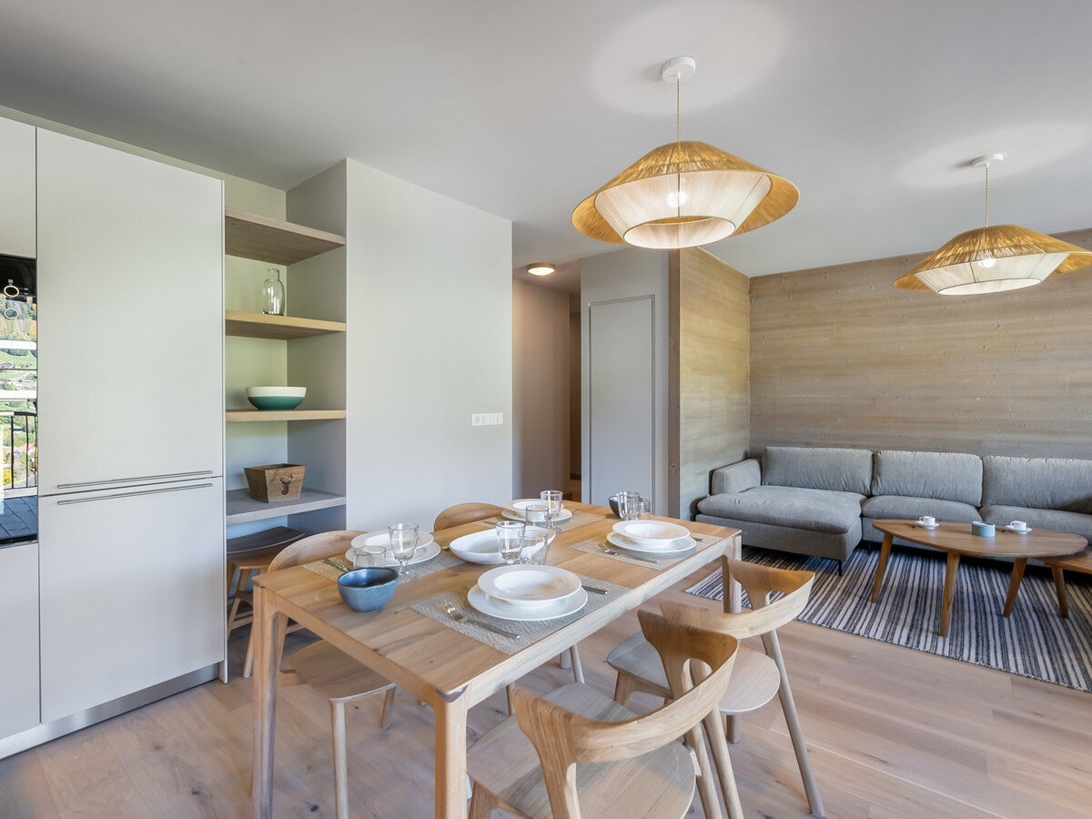 Appartement neuf Megève, piscine et vue Mont-Blanc - Photo 3