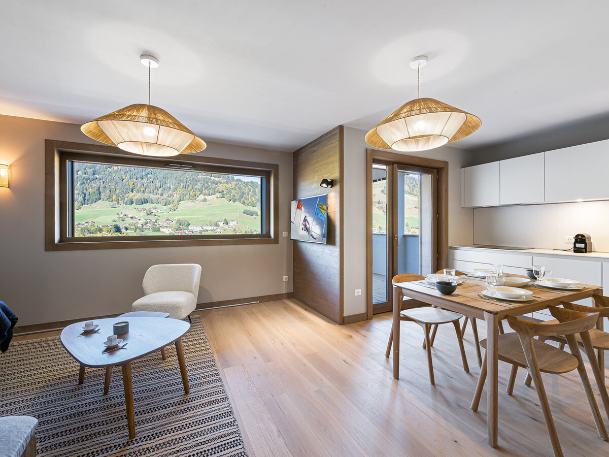 Appartement neuf Megève, piscine et vue Mont-Blanc - Photo 4