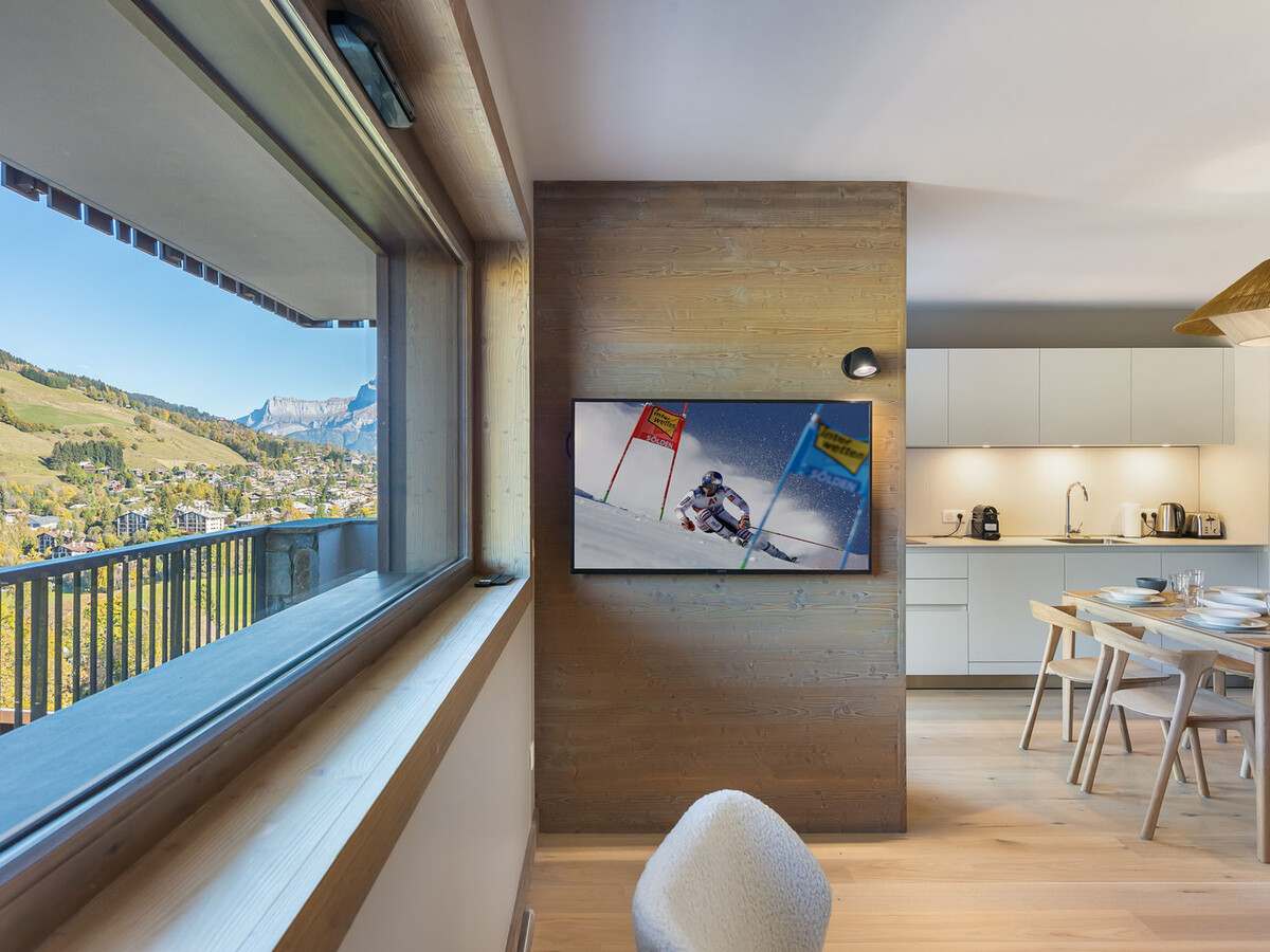 Appartement neuf Megève, piscine et vue Mont-Blanc - Photo 6