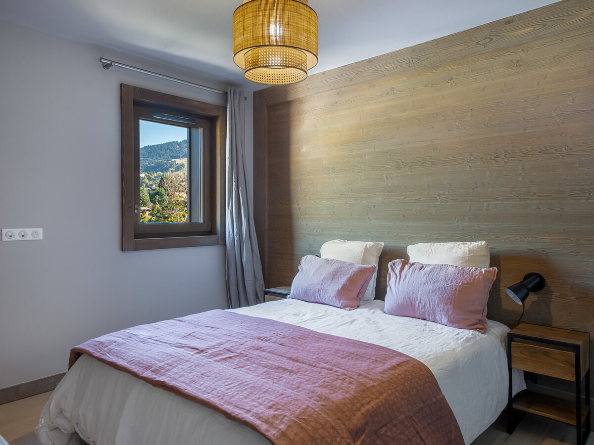 Appartement neuf Megève, piscine et vue Mont-Blanc - Photo 9